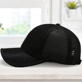 Casquette à visière en filet
