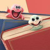 Signet animal marin stéréo 3D