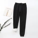 Pantalon de Survêtement Chaud en Cachemire D'hiver