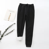 Pantalon de Survêtement Chaud en Cachemire D'hiver