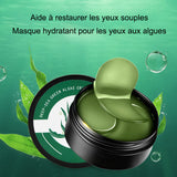 Masque hydratant pour les yeux aux algues pour éliminer les cernes