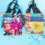 Sac à bandoulière à trois volets avec écran tactile