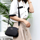 Sac à bandoulière décontracté pour femme en nylon