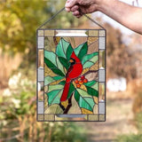 Panneau de vitrail Cardinal
