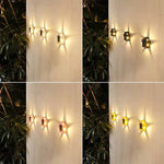 Applique solaire LED en forme d'étoile