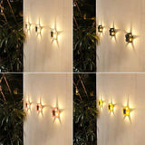 Applique solaire LED en forme d'étoile
