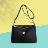 Sac à bandoulière léger et décontracté en tissu de nylon pour femme