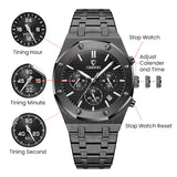 Montre de Sport Multifonctionnelle à Quartz Étanche pour Homme