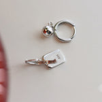 Boucles d'Oreilles Alphabet Porte-bonheur