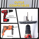 Scie à guichet réglable