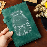 Signets de fleurs séchées transparentes(2PCS)