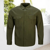 Chemise Cargo En Coton Pour Hommes