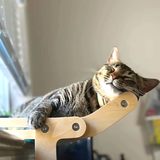 Lit suspendu pour chat de fenêtre