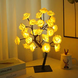 Lampe de Table Fleur de Rose Arbre