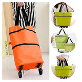 Ciaovie™ Sac à Provisions Pliant avec Roues - ciaovie