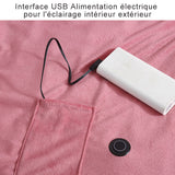 Couverture Chauffante USB