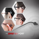 Retenues de lunettes souples antidérapantes (5 paires)