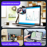 Support de téléphone de voiture à 1200 degrés
