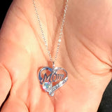 Langues Collier pendentif projection pour mère