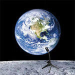 Lampe à LED à projection de la lune et de la terre