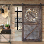 Couronne de Bois de Ferme Rustique