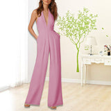 Pantalon sexy à col licou pour femmes