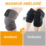 Masseur de genoux vibrant chauffé électriquement