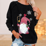 Sweat-shirt Flocon de Neige du Père Noël