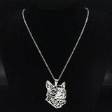 Collier Visage de Chat