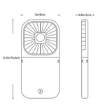 Ventilateur de cou suspendu portable