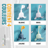 Support de douche avec crochet