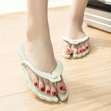 Pantoufles en plastique pliables