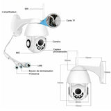 Caméra Extérieure Wifi HD - ciaovie