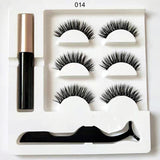 Cils pour eye-liner magnétique