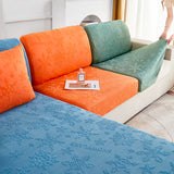 housse de canape extensible jacquard