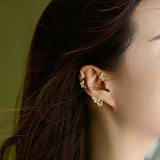 Boucles d'oreilles Butterfly Garden Crescent