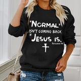 Sweat femme col rond printemps