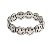 Bague de Visage Souriant