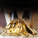 Verre à vin en forme de diamant