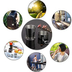 Tasse en acier inoxydable pliable portable