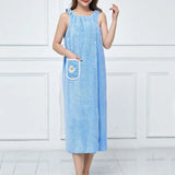 Serviette de bain portable à séchage rapide absorbant l'eau