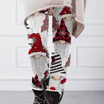 Legging de Noël avec Imprimé Père Noël