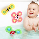 Jouet de bain insecte rotatif