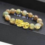 Bracelet d'obsidienne Pi Xiu 3D