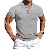 Chemise De Golf De Couleur Unie Pour Hommes