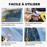 Crème nettoyante efficace pour la saleté du verre