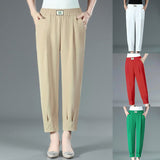 Sarouel en soie glacée pour femme