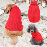 Pull en Tricot Torsadé d'Hiver