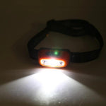Mini lampe frontale à capteur de lumière super brillante 2021