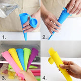 Moule à Glace en Silicone Coloré